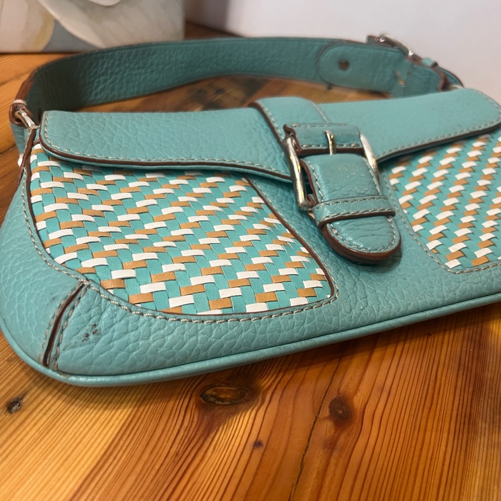 Michael kors  teal/turquoise shoulder bag - Picture 15 of 15